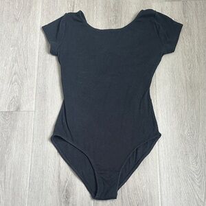 Abercrombie Kids Classic Black Kids One Piece bodysuit size 11/12